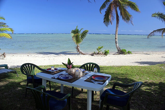 Breakfast at the beach